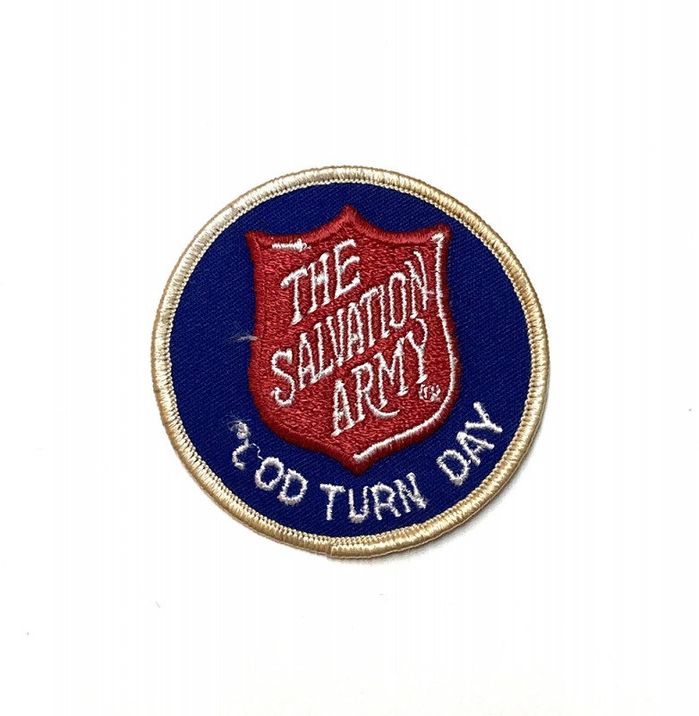 USED&VINTAGE ITEM "THE SALVATION ARMY PATCH #2"