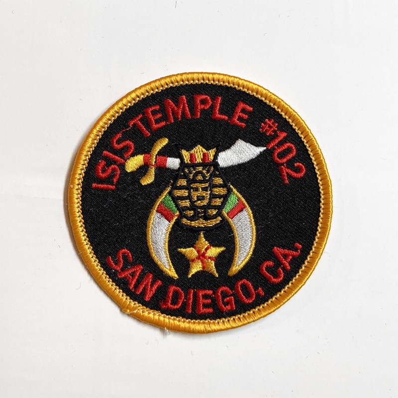 USED&VINTAGE ITEM "SHRINERS PATCH"