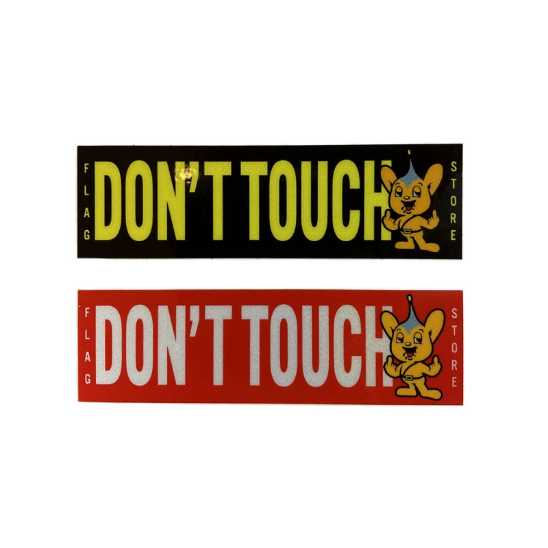 FLAG STORE "DON'T TOUCH STICKER"