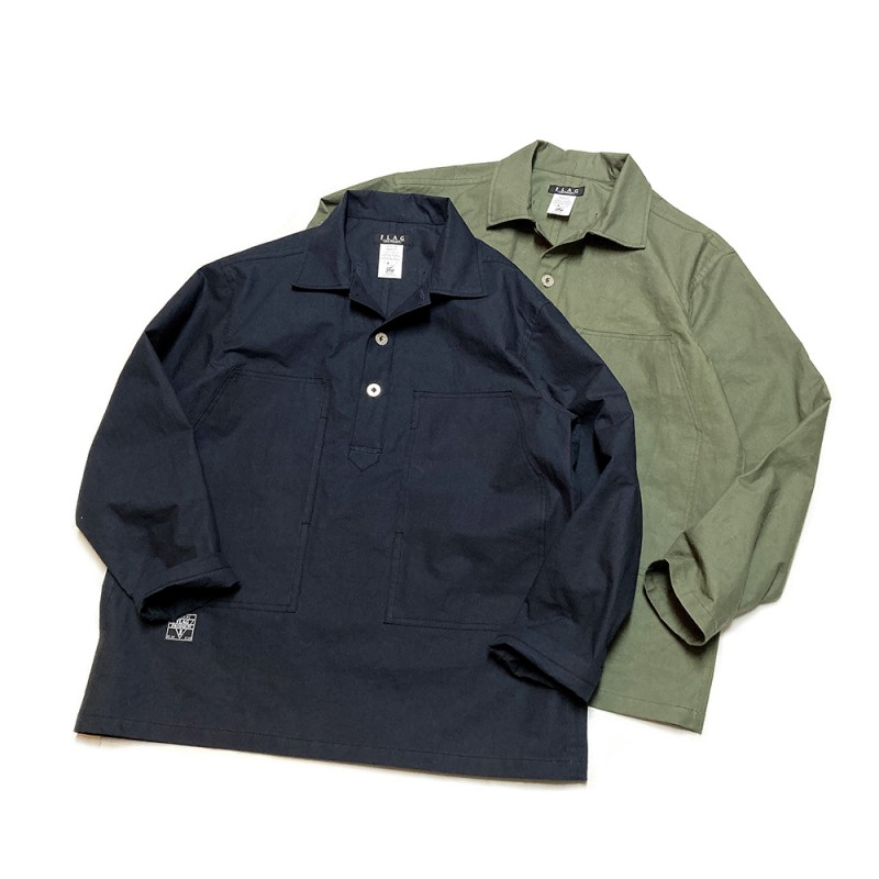 FLAG STORE "UTILITY PULLOVER SHIRTS JACKET"