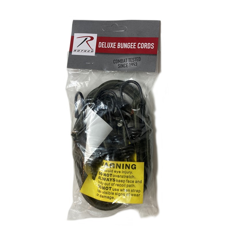 INPORT ITEM "ROTHCO 4P DELUX BUNGEE CORDS-24inc"