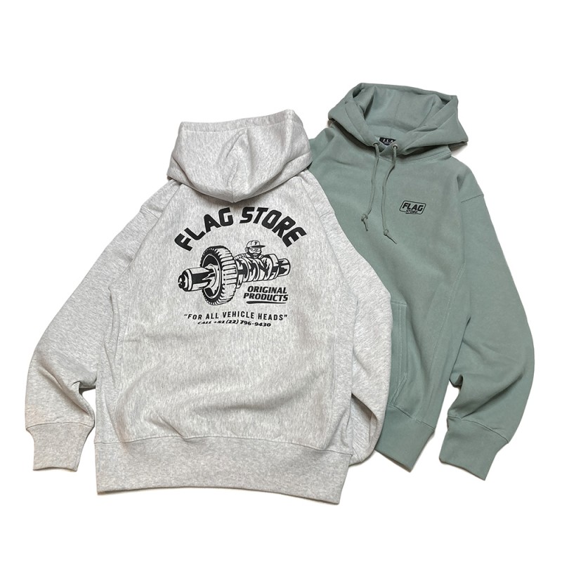 FLAG STORE "CAMSHAFT PULLOVER HOODIE"