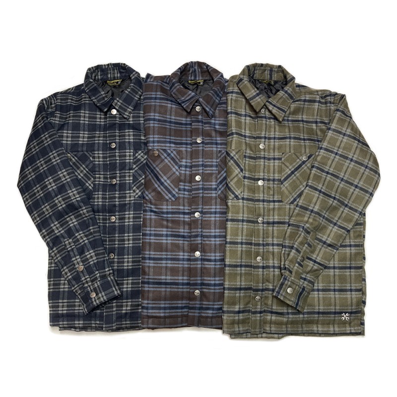 BLUCO "QUILTING BOX FLANNEL SHIRTS"